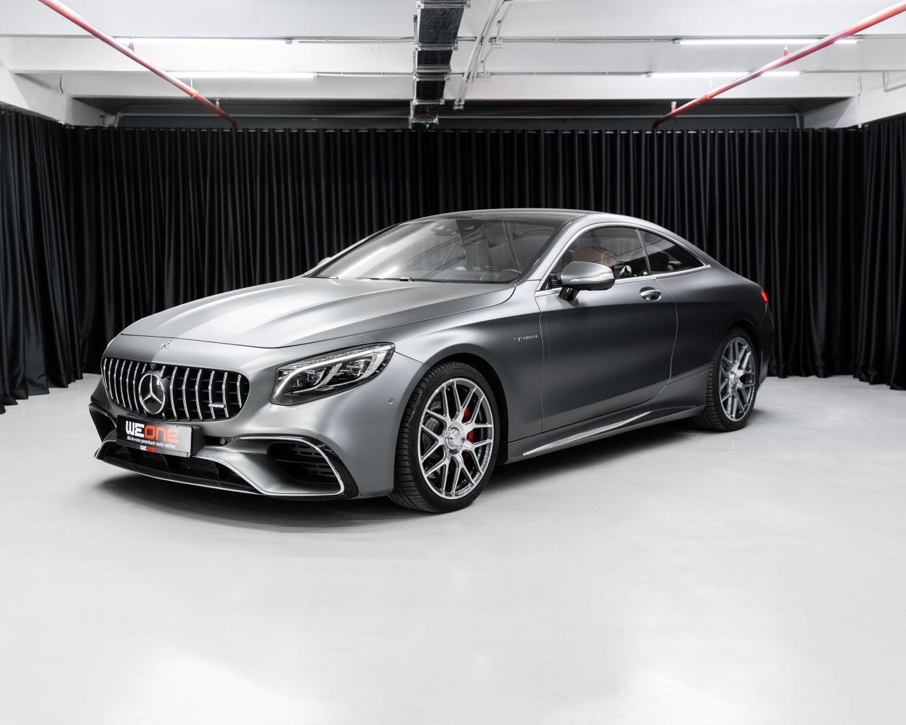 Mercedes-Benz S63 AMG 4MATIC+ Coupe  2018 серый