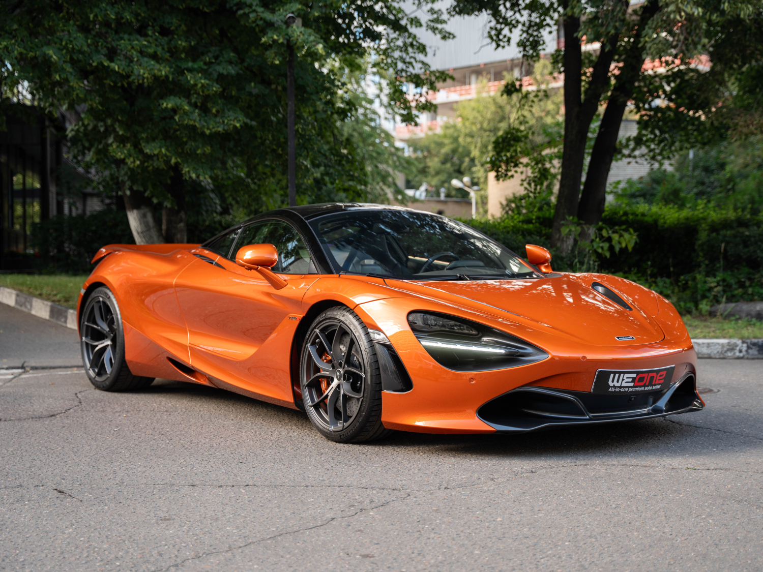 Mclaren 720S 2018 оранжевый 