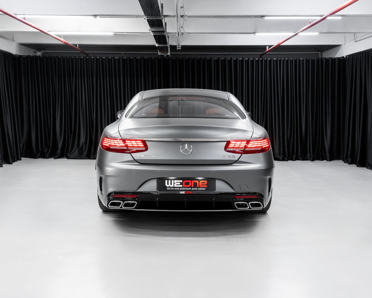 купить Mercedes-Benz S63 AMG 4MATIC+ Coupe  2018 серый в Москве