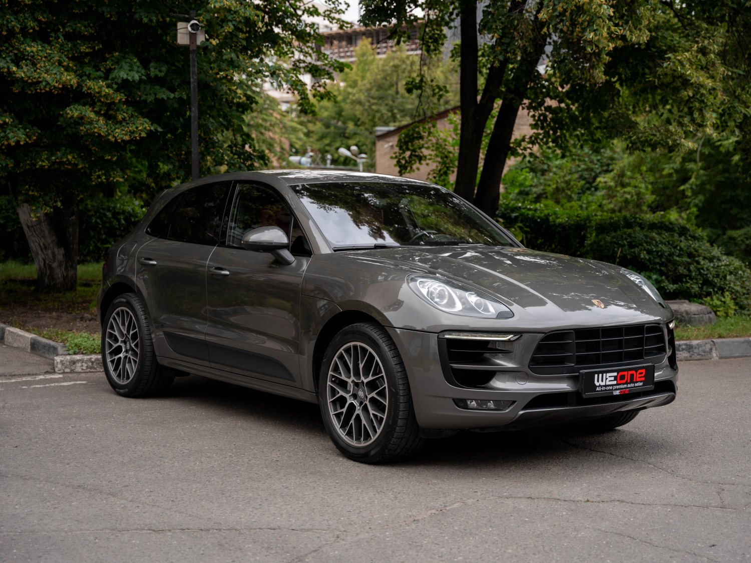 Porsche Macan S 2015 серый