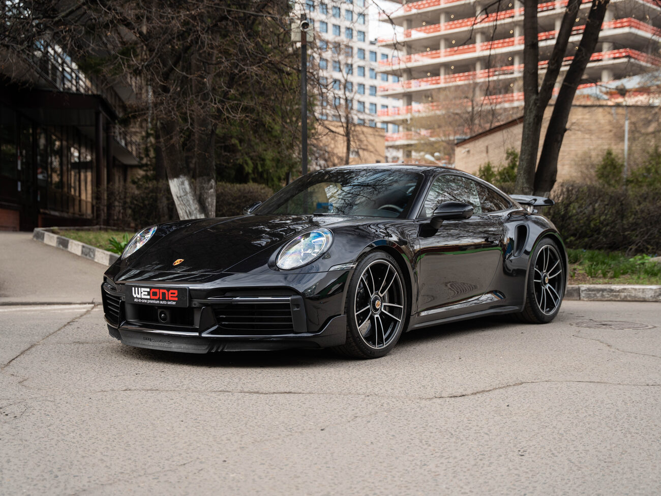 купить Porsche 911 Turbo S 2020 черный в Москве