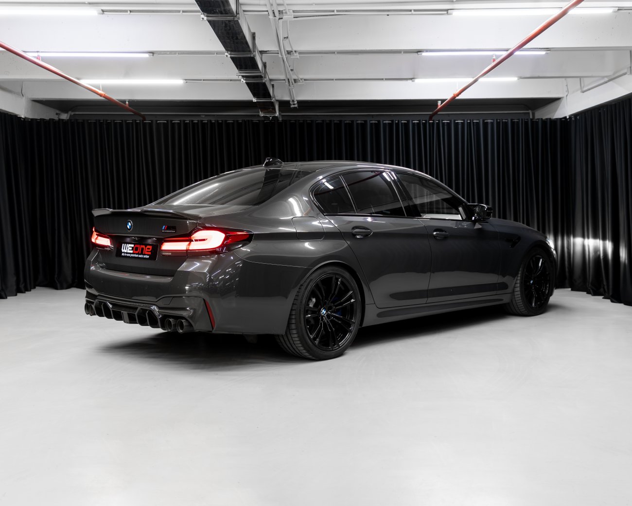 купить BMW M5 Competition 2020 серый в Москве