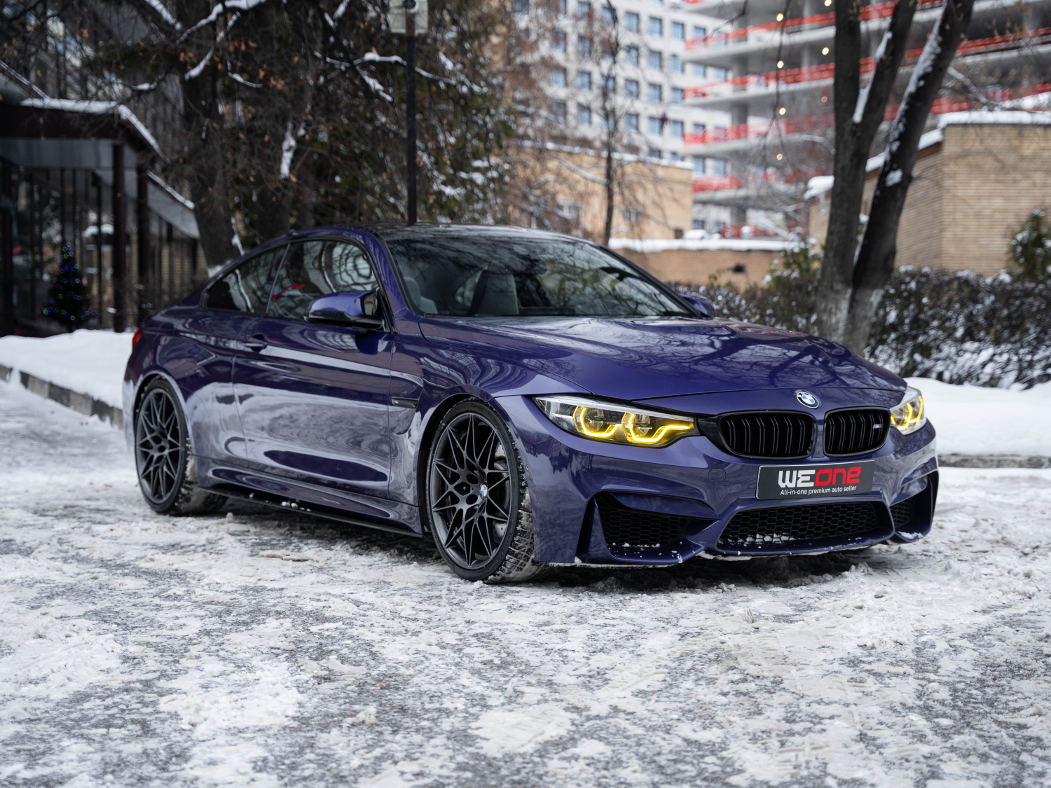 BMW M4 Competition EDITION ///M HERITAGE 2020 синий