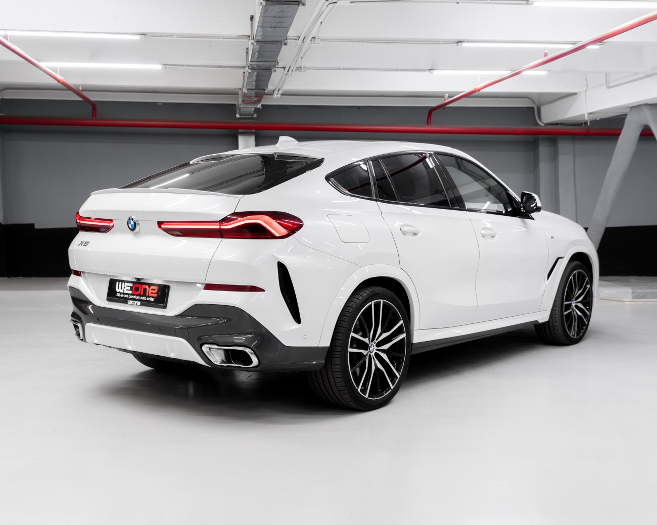 купить BMW X6 30D 2019 белый в Москве