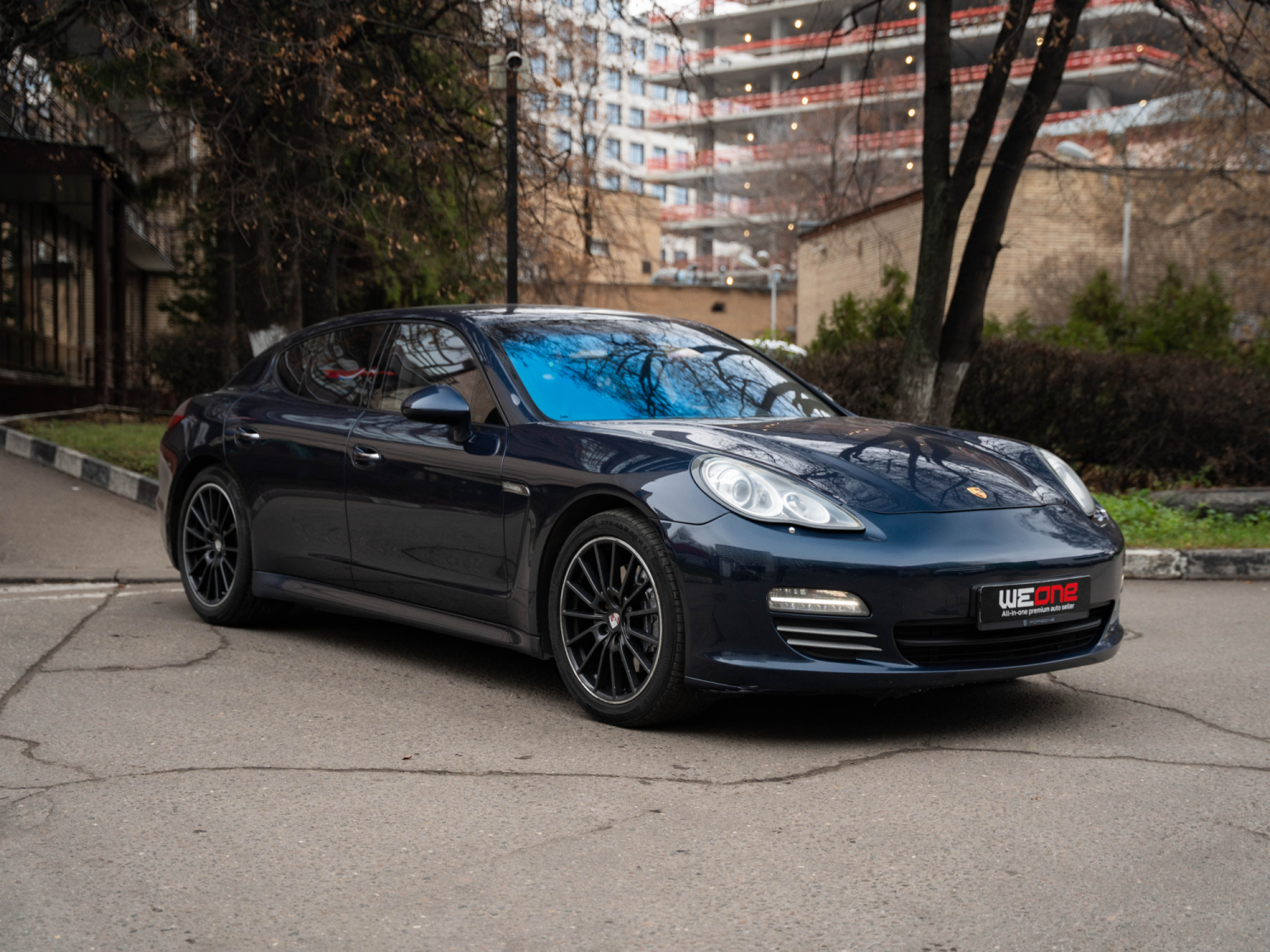 Porsche Panamera 4 2013 синий