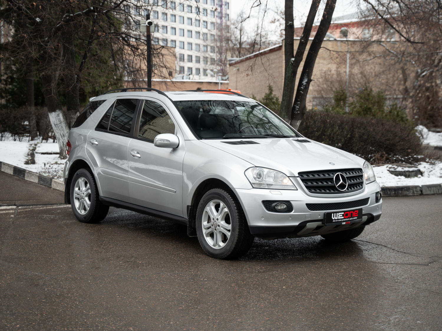 MERCEDES-BENZ ML 350 4MATIC серебристый 2007 MERCEDES-BENZ ML 350 4MATIC серебристый 2007