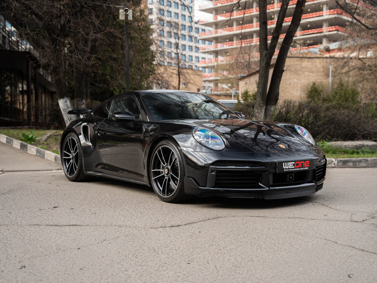 купить Porsche 911 Turbo S 2020 черный в Москве