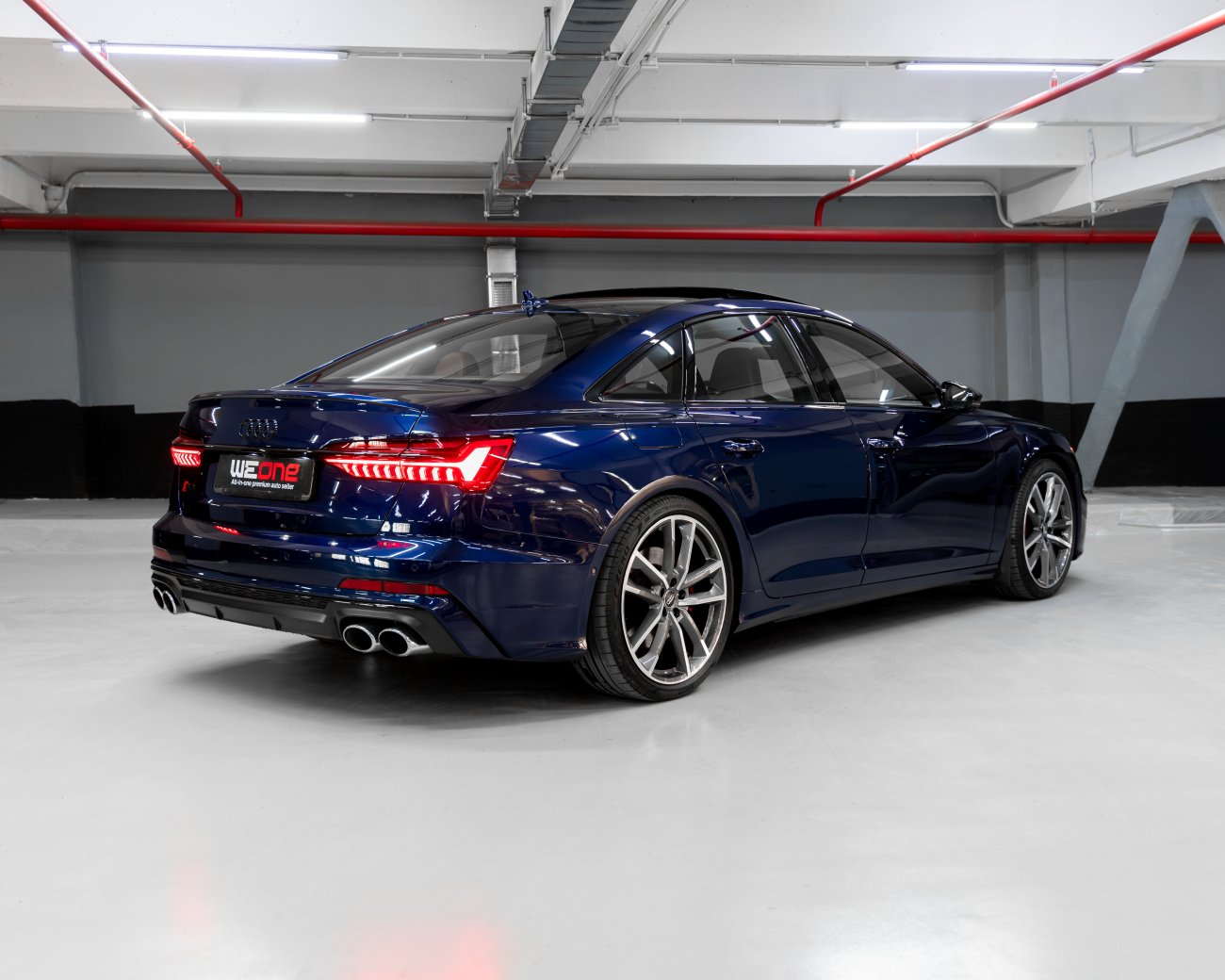 купить AUDI S6 2020 синий  в Москве