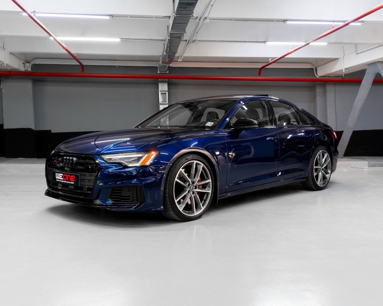 AUDI S6 2020 синий 