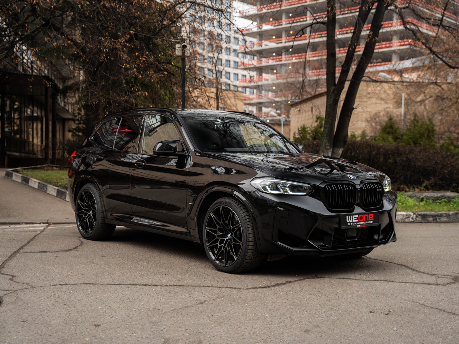 BMW X3M Competition 2022 черный