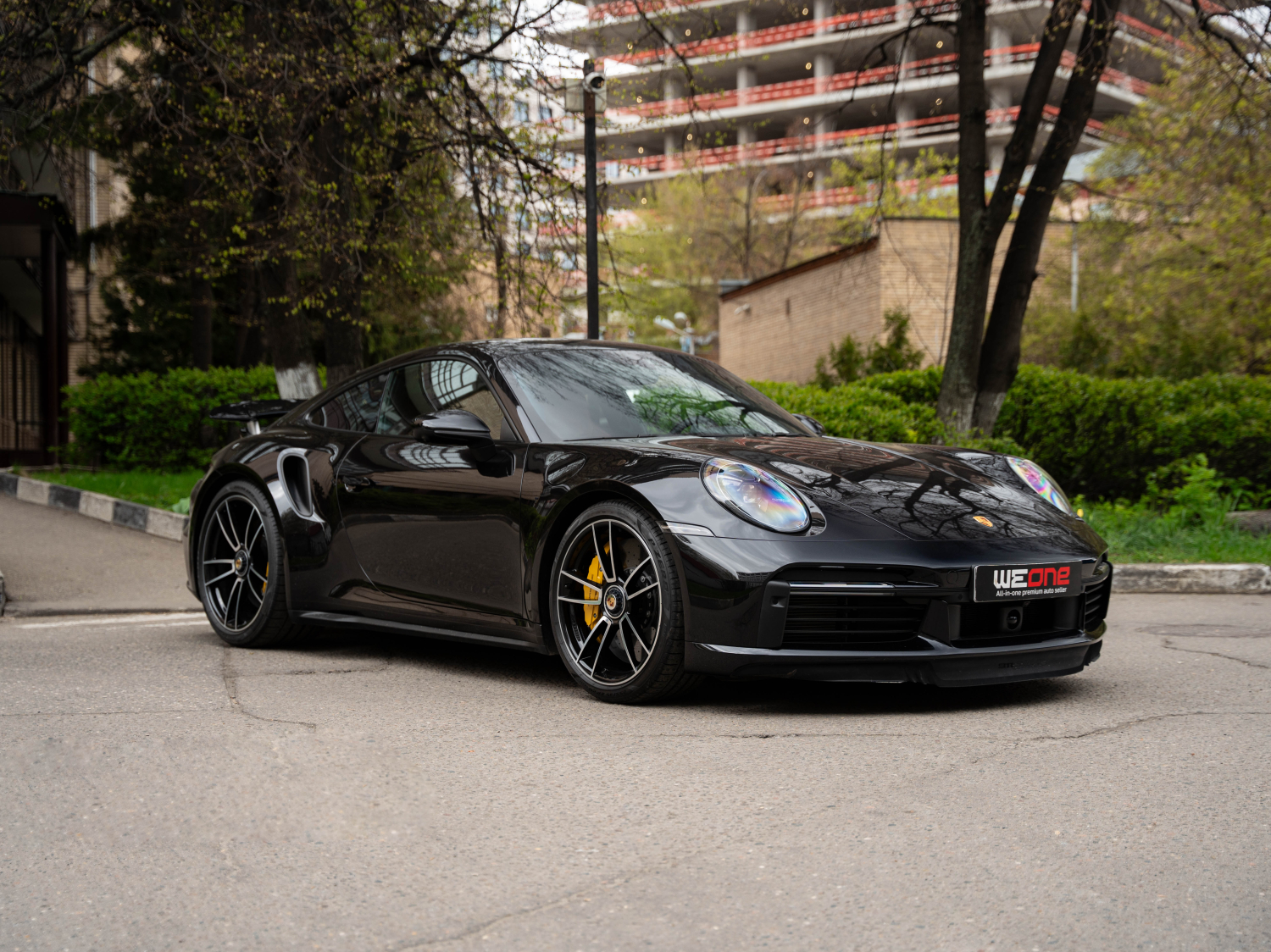 Porsche 911 Turbo S 2023  черный