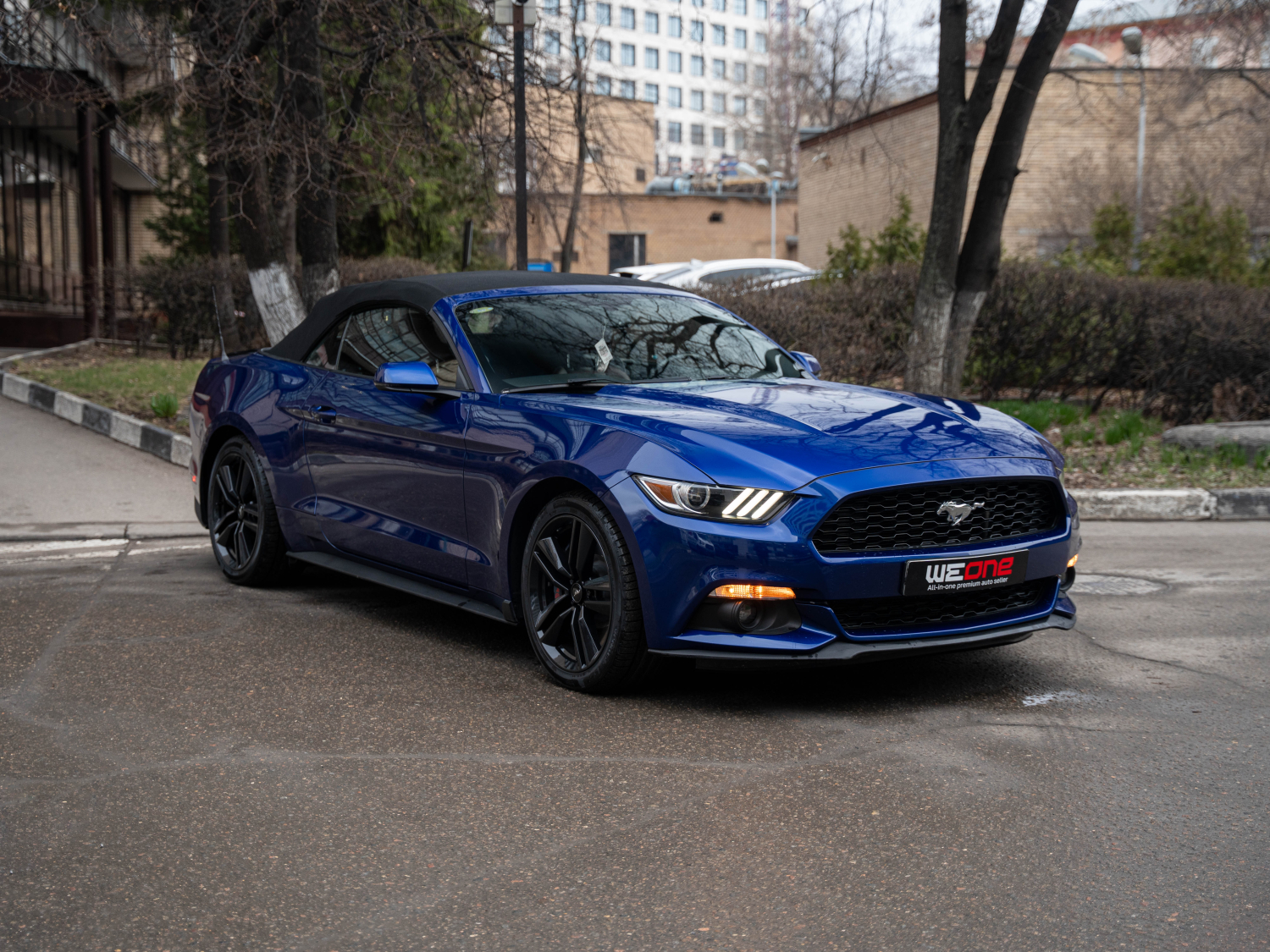 Ford Mustang 2016 синий Ford Mustang 2016 синий