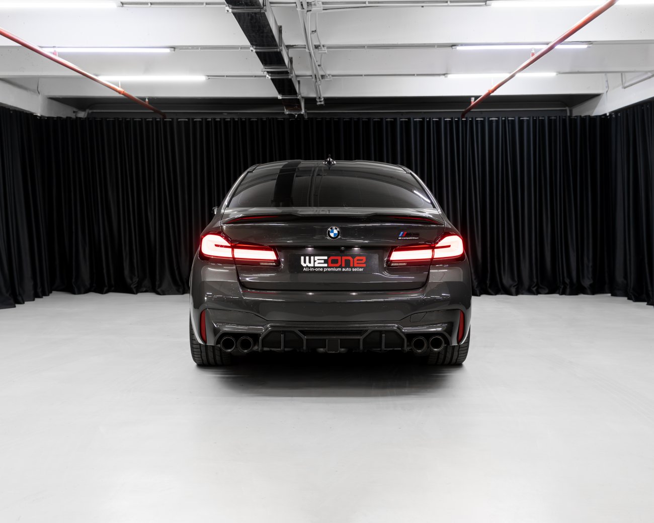 купить BMW M5 Competition 2020 серый в Москве
