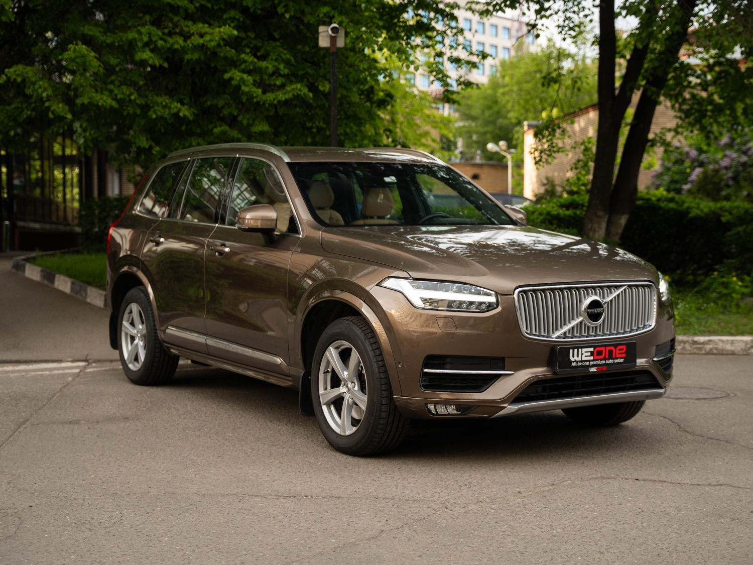 Volvo XC90 2017  коричневая Volvo XC90 2017  коричневая