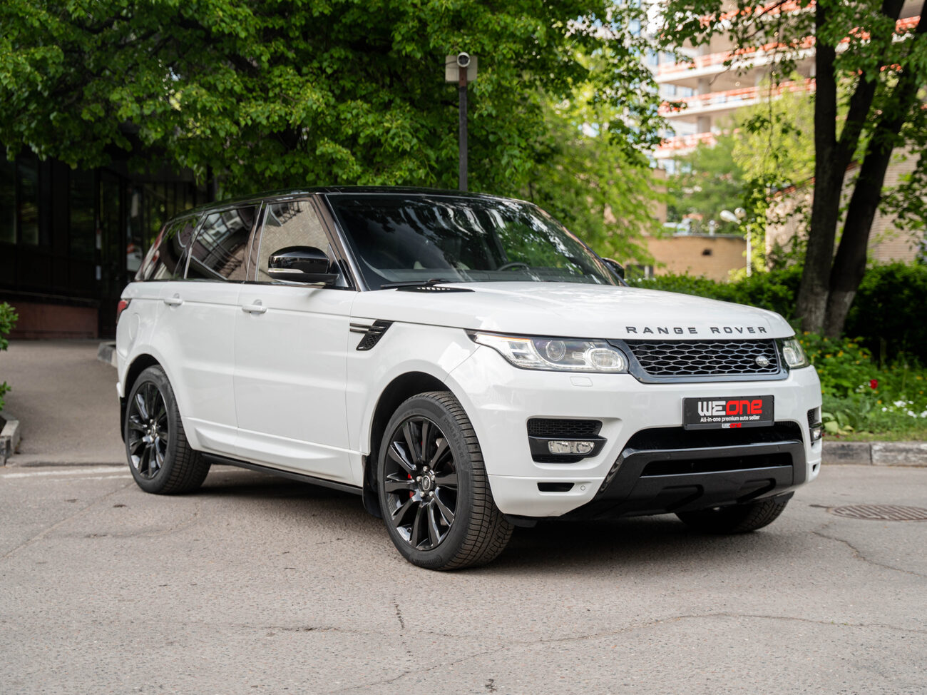Land Rover Range Rover Sport 2014  белый
