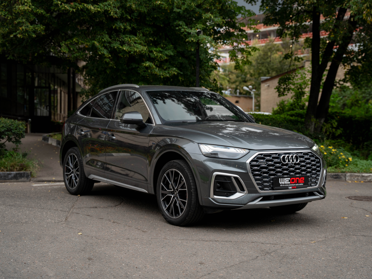 Audi Q5 Sportback 2022 серый