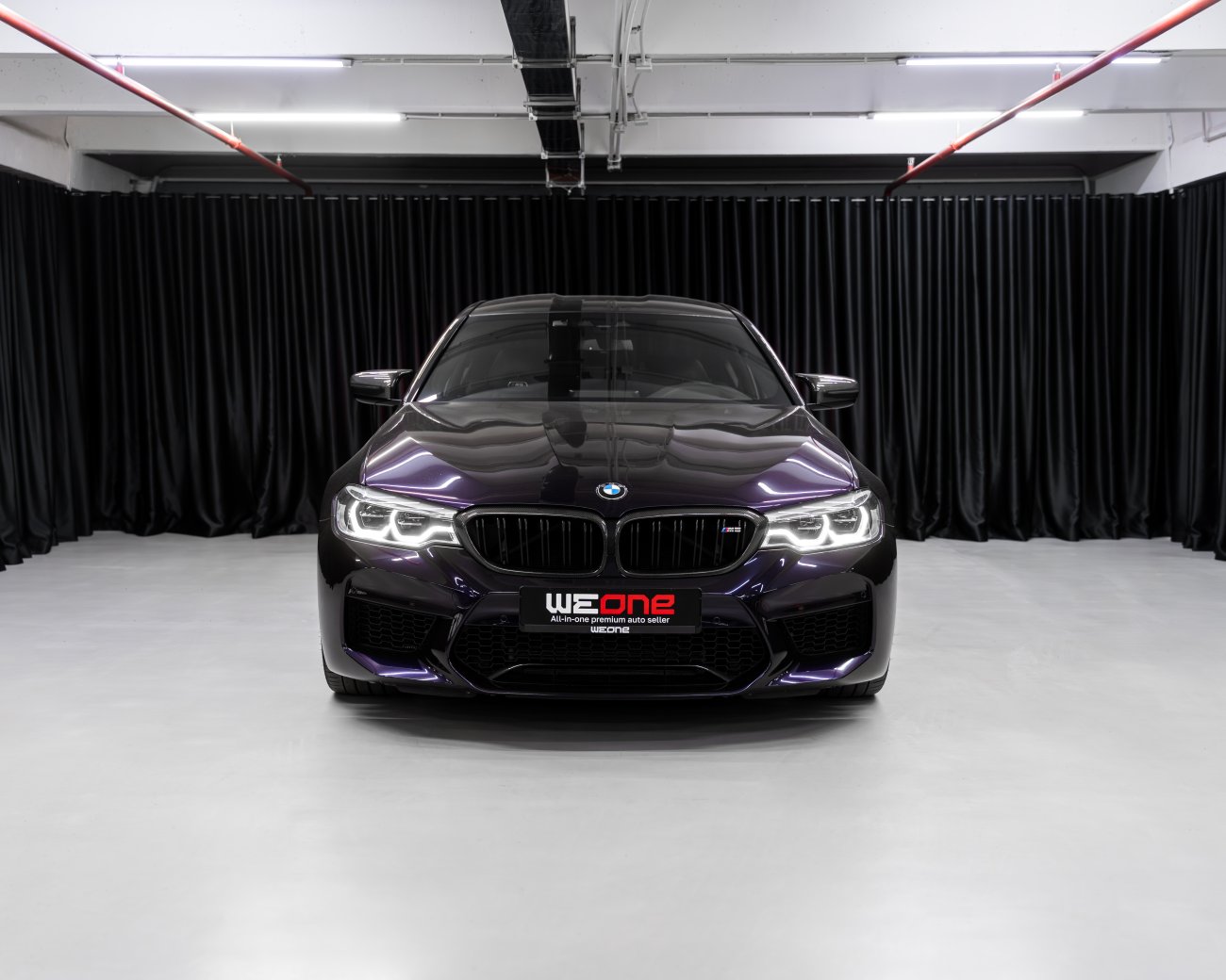 купить BMW M5 Competition 2018  фиолетовый в Москве