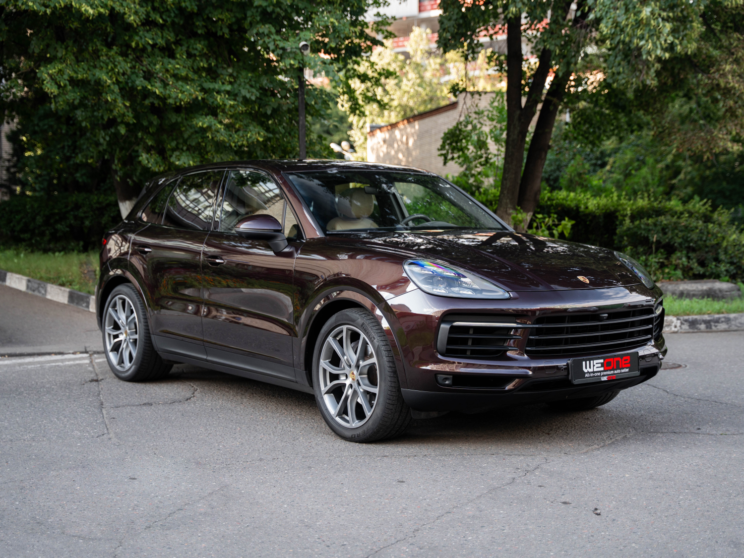 PORSCHE CAYENNE 2021 коричневый