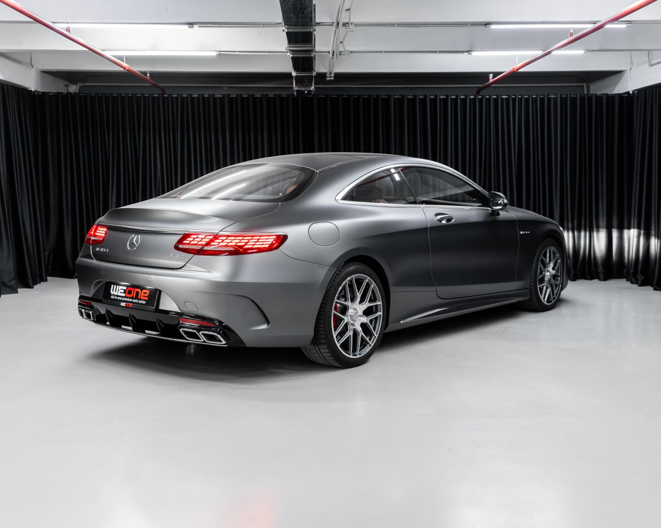 купить Mercedes-Benz S63 AMG 4MATIC+ Coupe  2018 серый в Москве