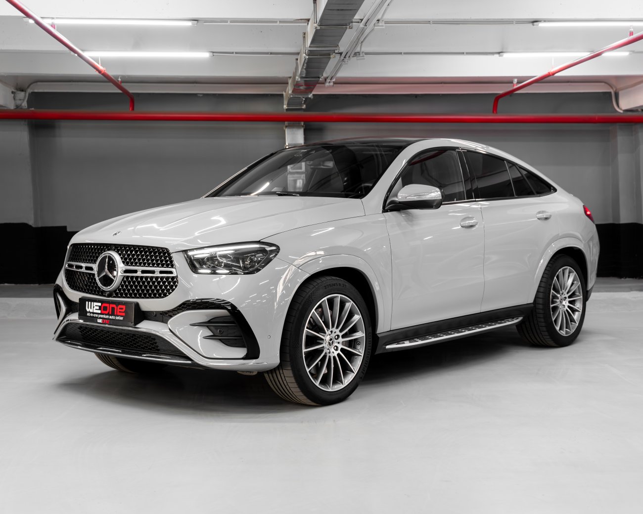 Mercedes-benz GLE 450D coupe 2023 серый