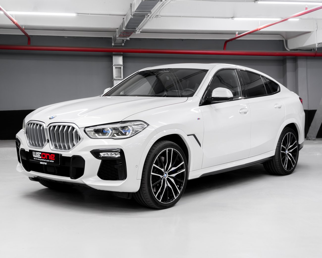 BMW X6 30D 2019 белый