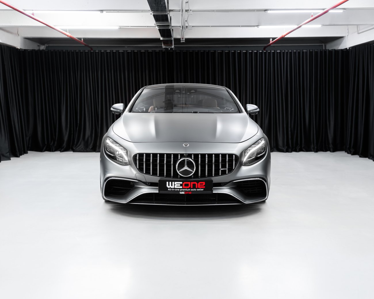 купить Mercedes-Benz S63 AMG 4MATIC+ Coupe  2018 серый в Москве